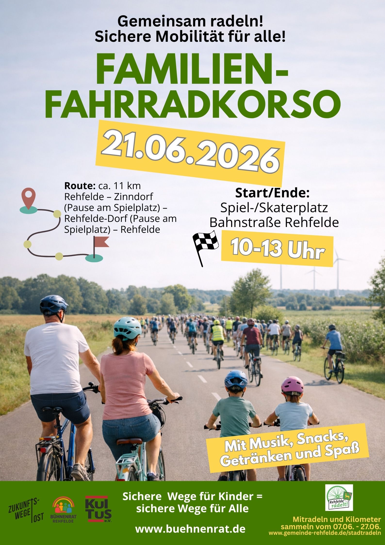 FAMILIEN- FAHRRADKORSO