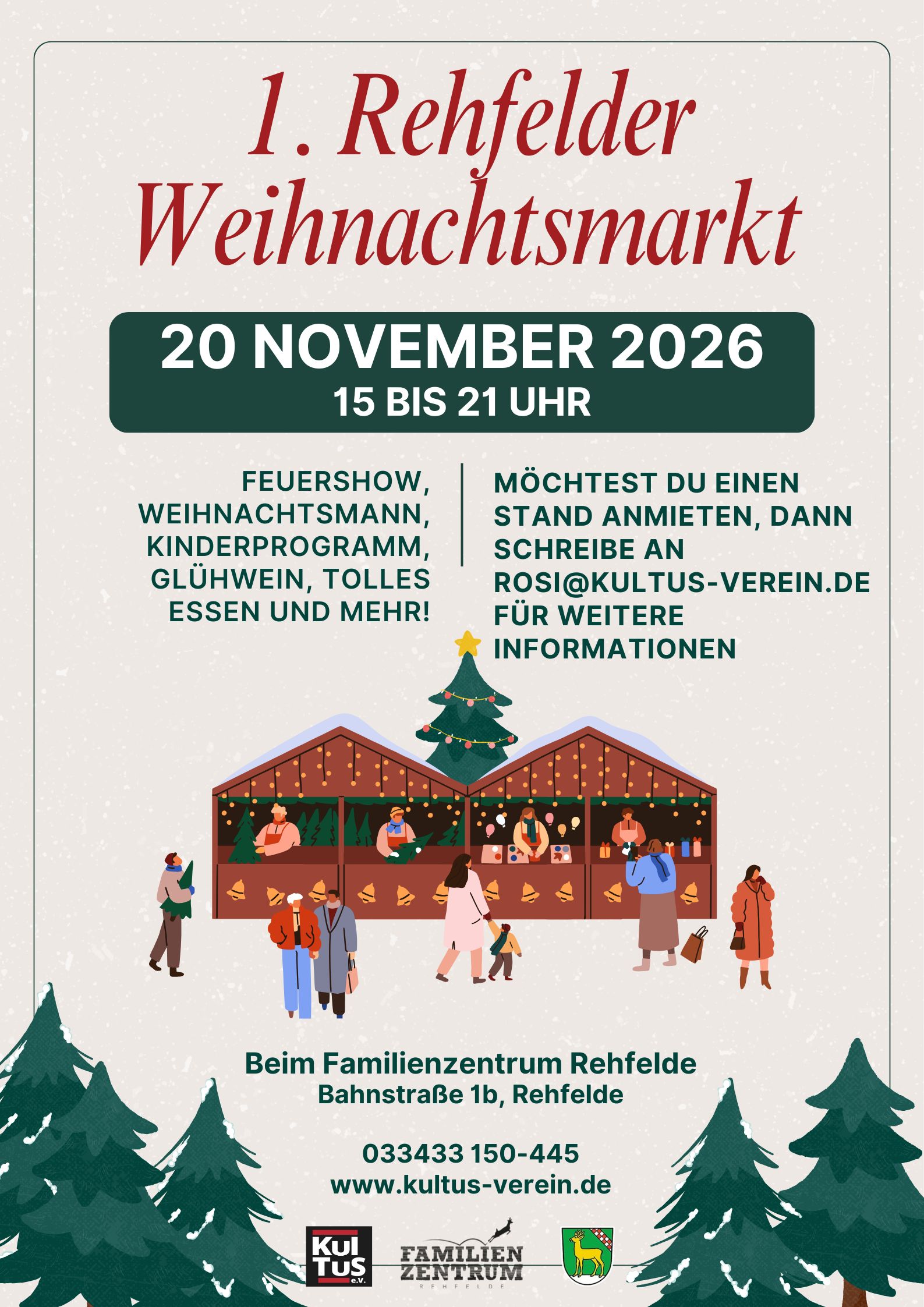 Weihnachtsmarkt Rehfelde 2026